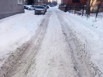 200% снега от месячной нормы. Новосибирск засыпает снегом
