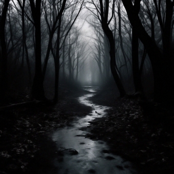 Тени в темном лесу