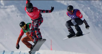 Зимний вид спорта сноубординг на олимпиаде