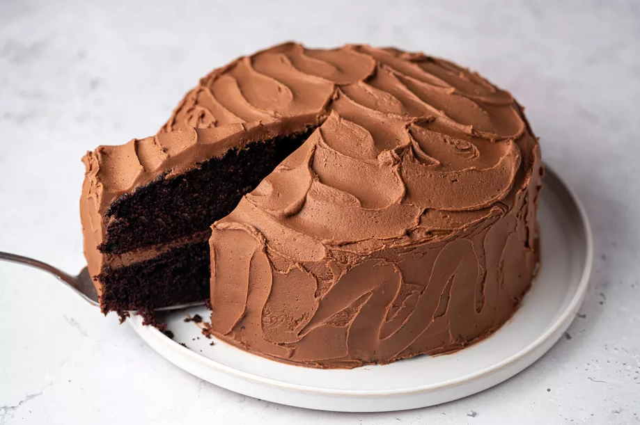 Классический и легкий шоколадный торт