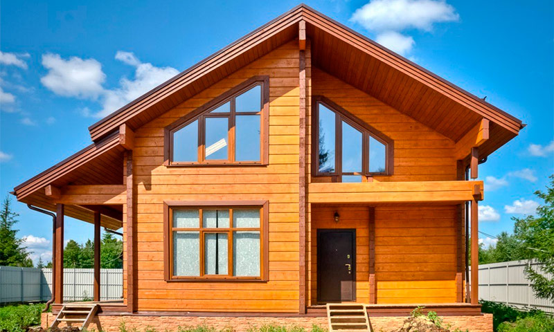 Дом из бруса: высокое качество и надежность строительного материала