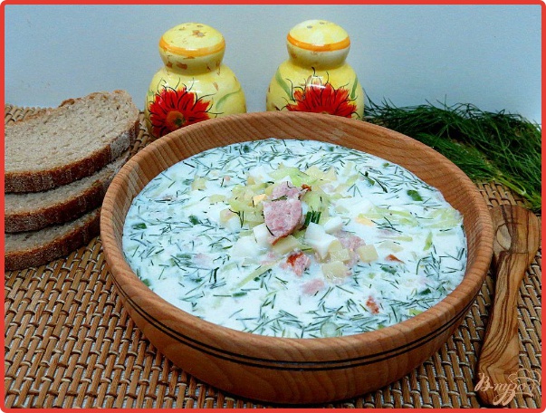 История появления Окрошки, и ее первоначальный рецепт. Рецепты современной окрошки и других холодных супов, фото 1