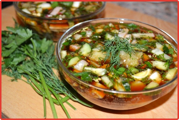 История появления Окрошки, и ее первоначальный рецепт. Рецепты современной окрошки и других холодных супов, фото 4