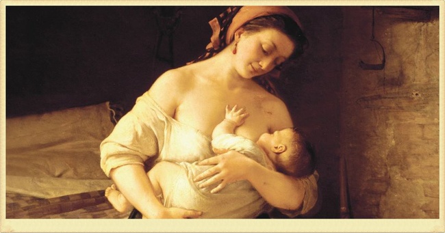 Забытые профессии. Кормилица