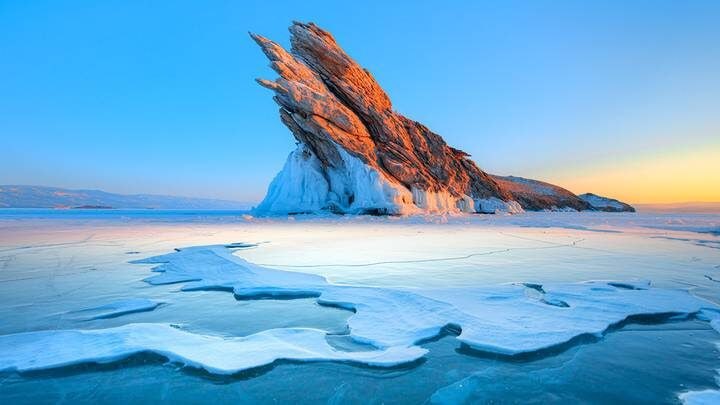 🌊 Байкал: Зимняя аномалия, которая удивляет всех