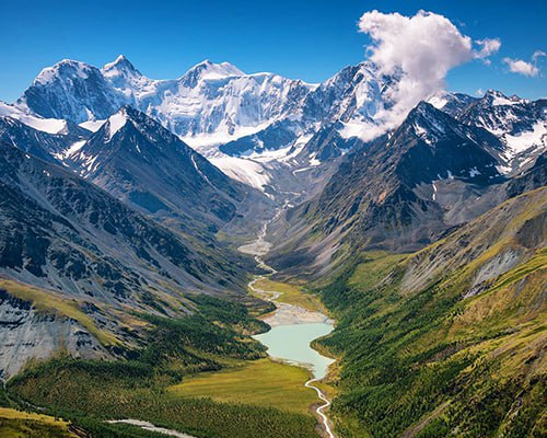 🏔️ Гора Белуха: величественная царица Алтая 🗻