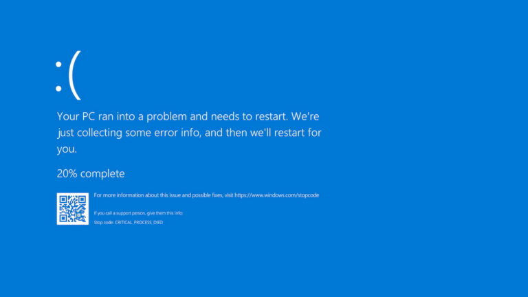 Как исправить появление BSoD на пк