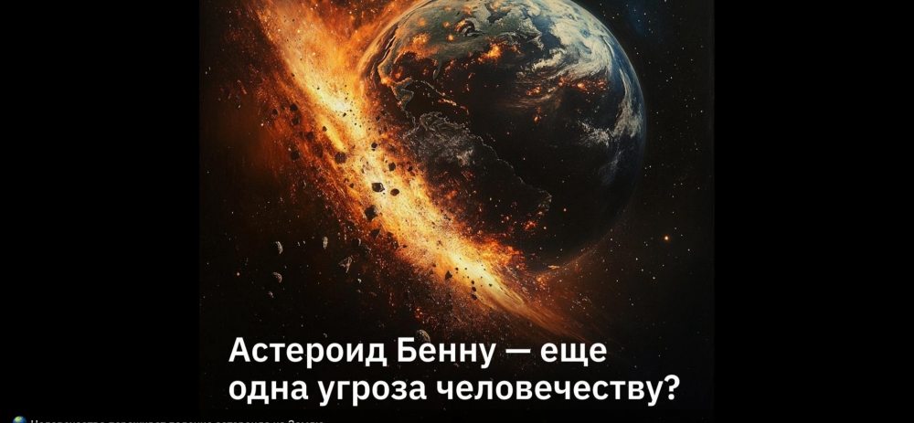 🌍 Человечество и астероиды: падение Бенну и его последствия