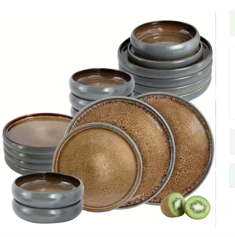 Столовый сервиз на 6 персон/18 предметов Beige Solid Moritz & Moritz