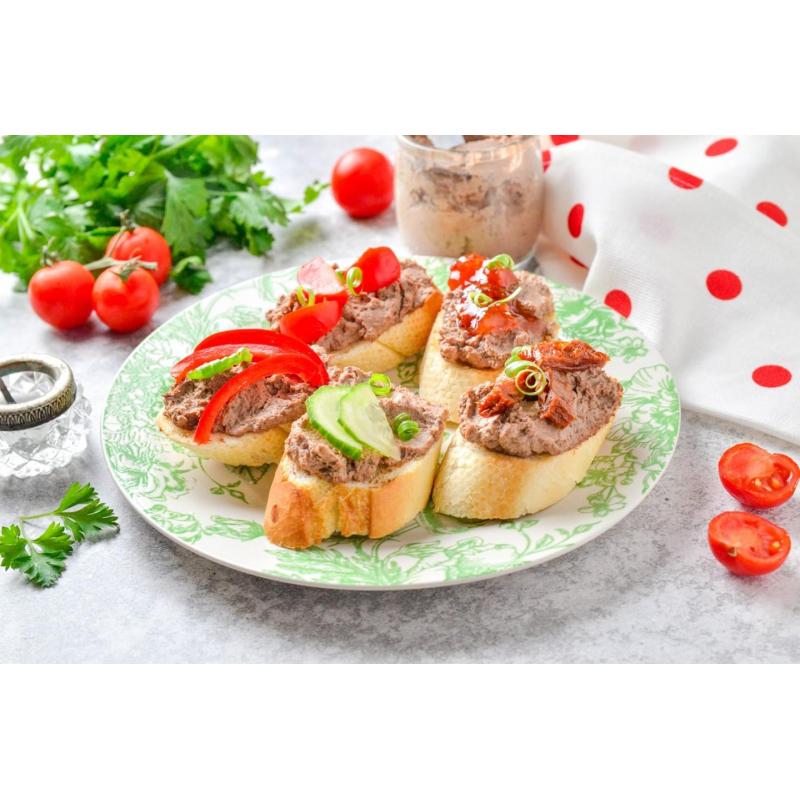Брускетта с паштетом из куриной печени, фото 3