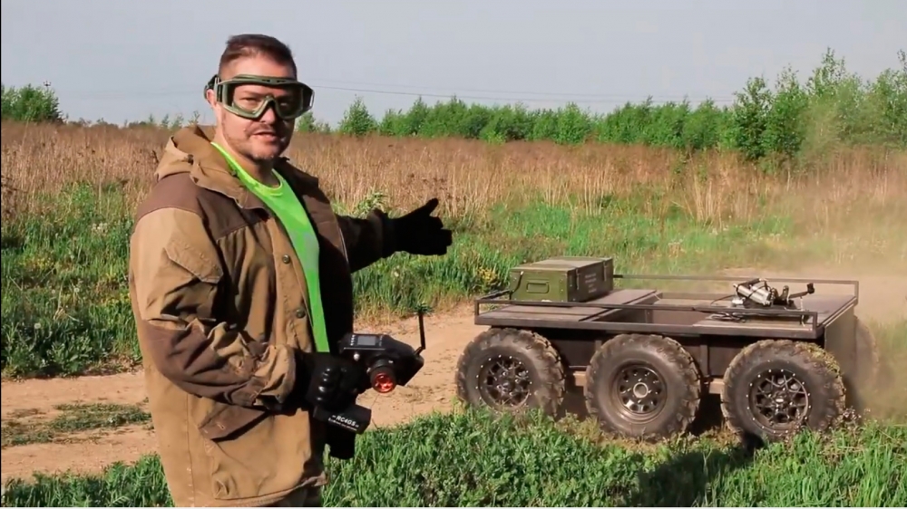 Тоша ТХ-45СМ Беспилотный электрический вездеход., фото 4