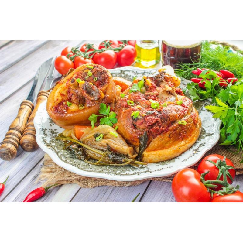 Свиная рулька в афганском казане, фото 1