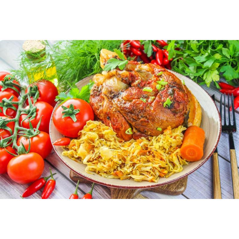 Свиная рулька в афганском казане, фото 2