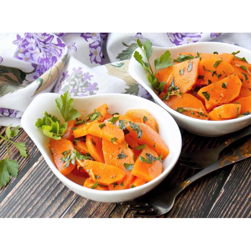 Салат из вареной моркови