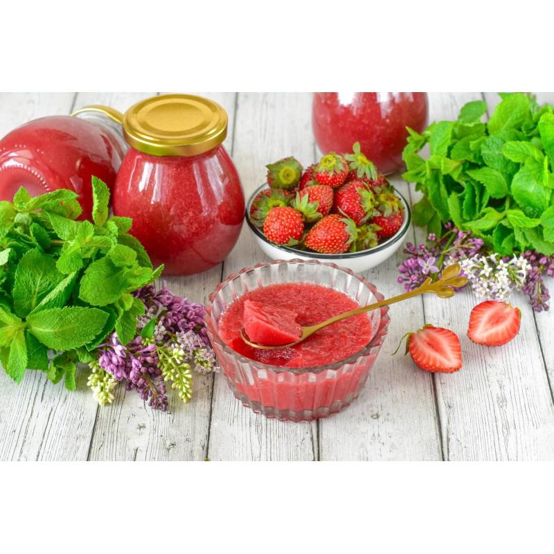 Домашний густой конфитюр из клубники с агар агаром на зиму