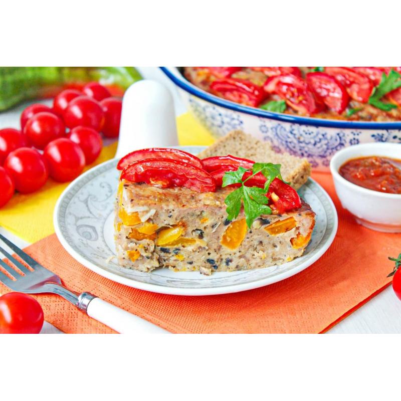ПП запеканка с курицей второе блюдо