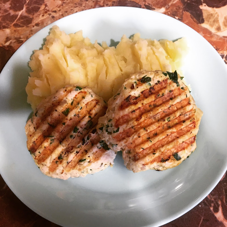 Котлеты куриные на гриле 