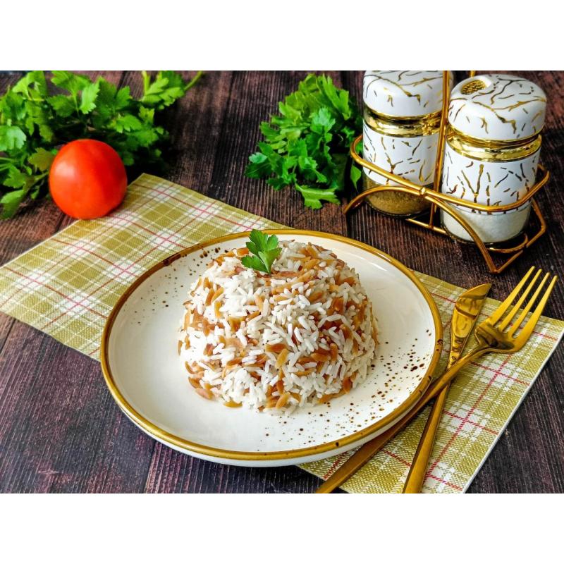 Турецкий плов с пастой орзо