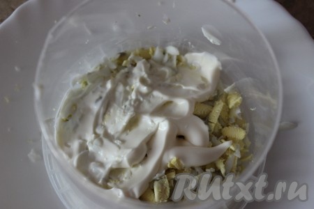 Салат с курицей , шампиньонами и сыром, фото 3