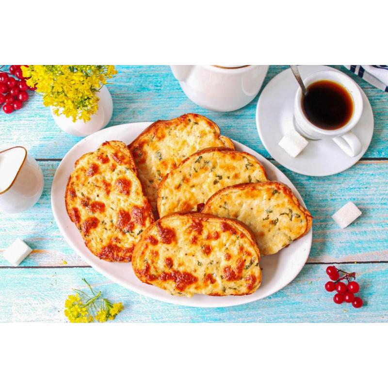 Гренки с сыром в духовке