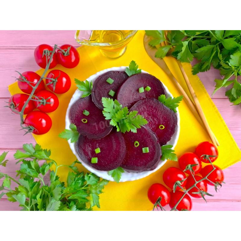 Свёкла в духовке в рукаве на закуску