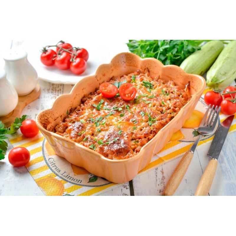 Лазанья из кабачков с фаршем в духовке, фото 1