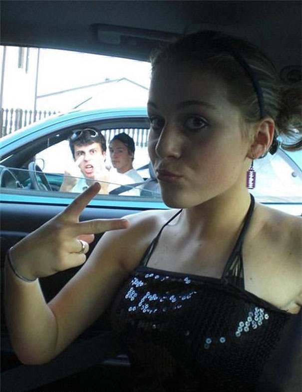 40 самых прикольных, ржачных - Трэш селфи, фото 3