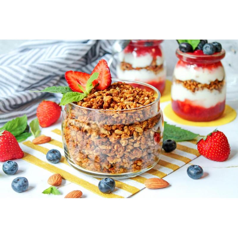 Мюсли с орехами и семечками в духовке