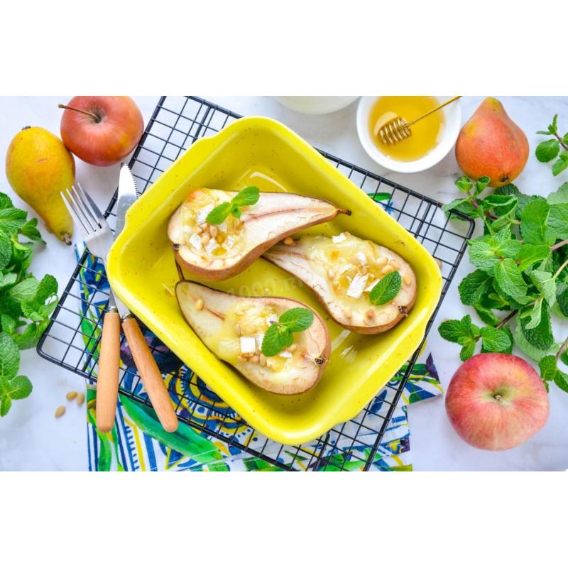 Груша с сыром камамбер в духовке, фото 2