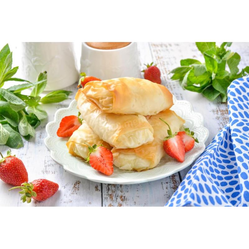 Бугаца греческий пирог из теста фило