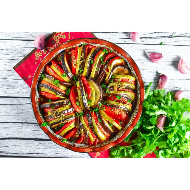 Рататуй из овощей на сковороде, фото 1