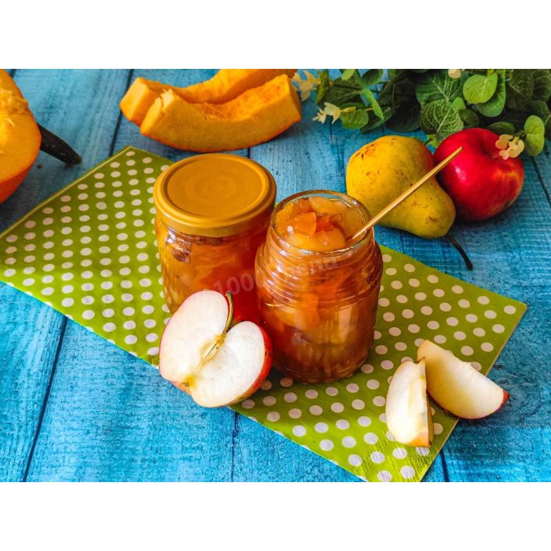 Варенье из тыквы с яблоками заготовка на зиму