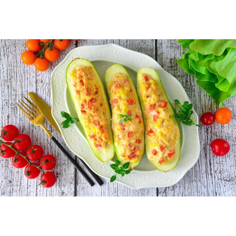 Кабачки с куриным фаршем в духовке, фото 3