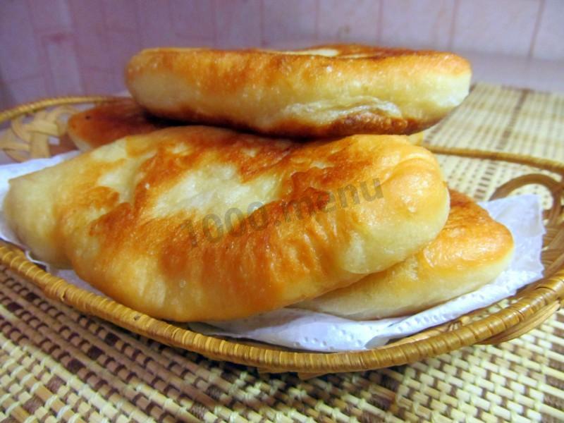 Жареные в масле пирожки на воде