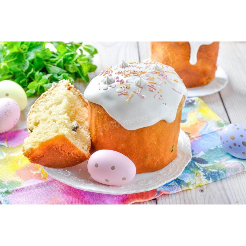 Пышный кулич