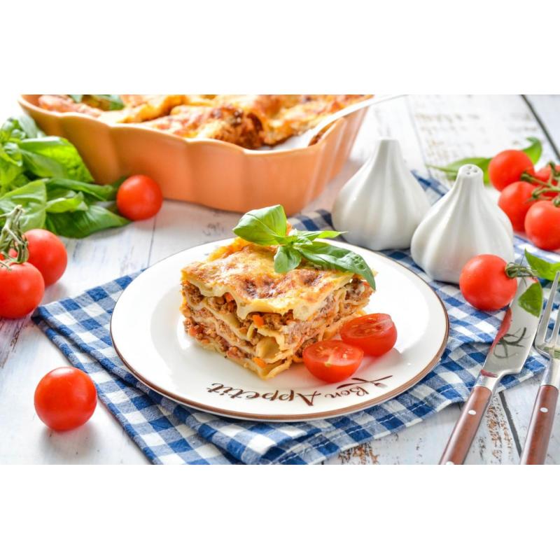 Лазанья классическая с мясным фаршем в духовке