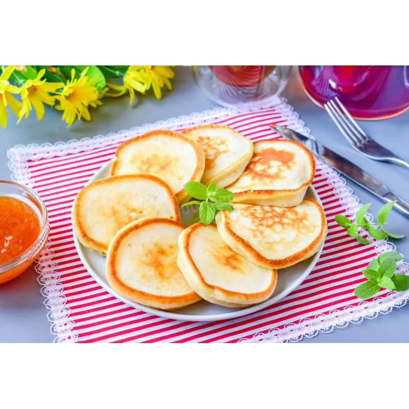 Оладьи без яиц соды и дрожжей, фото 1