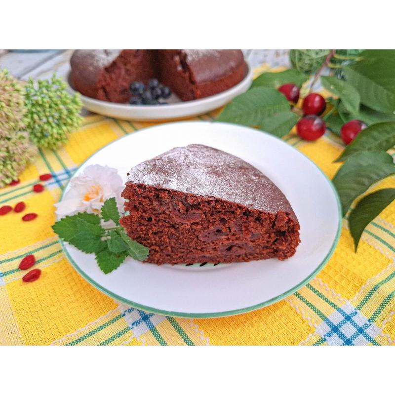 Шоколадный манник с какао на молоке