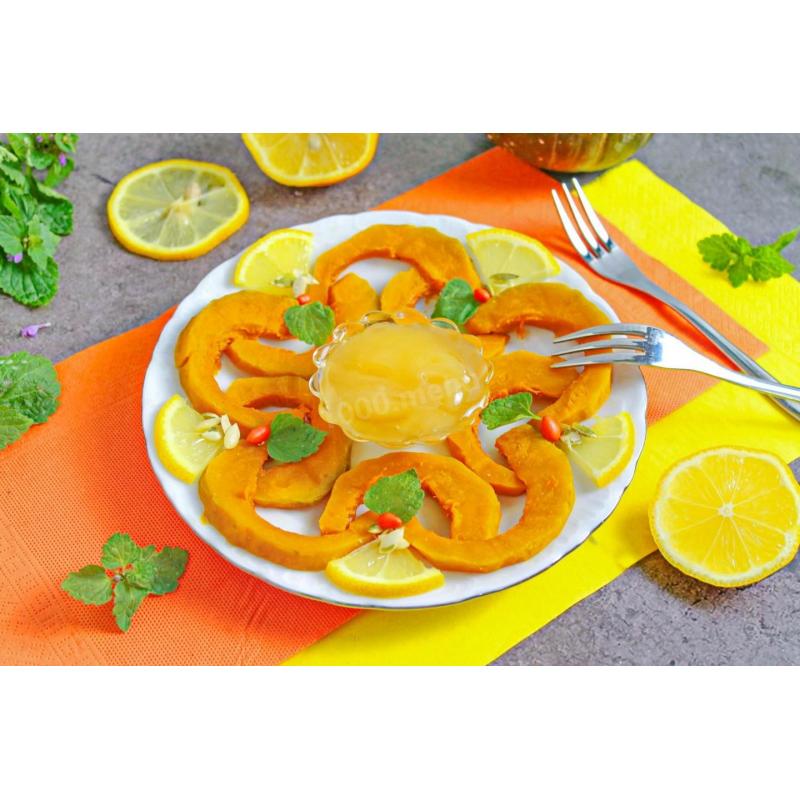 Тыква на пару на десерт