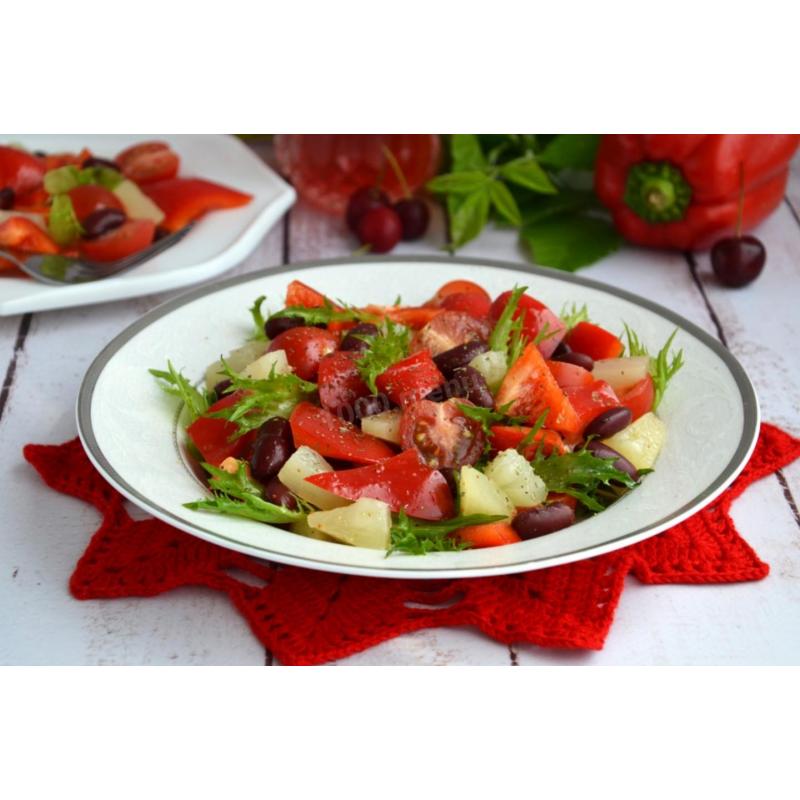 Салат с красным болгарским перцем, фото 1