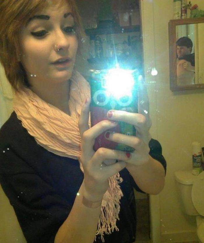 40 самых прикольных, ржачных - Трэш селфи, фото 8