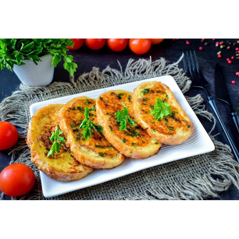 Гренки с сыром и яйцом на сковороде, фото 2