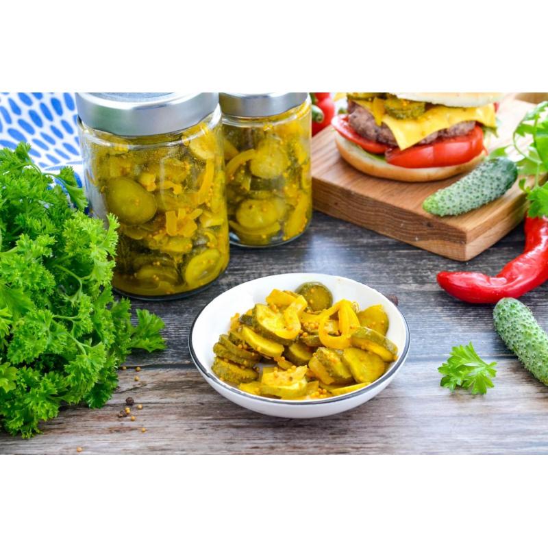 Бургершоны огурцы для гамбургеров маринованные на зиму, фото 2