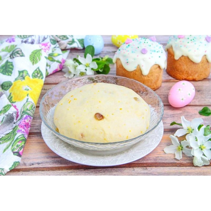 Тесто для куличей на сухих дрожжах