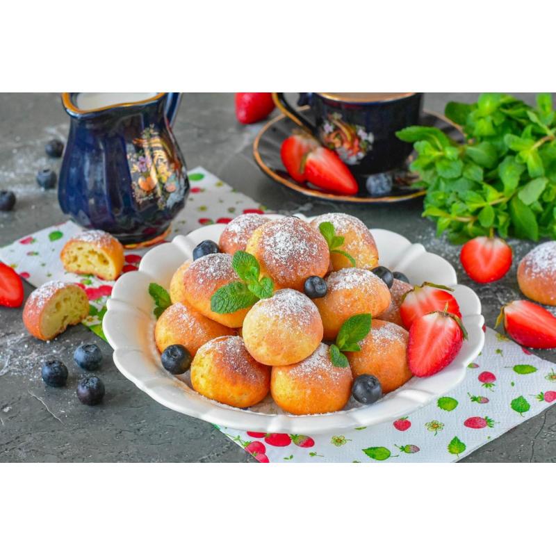 Десерт в аэрогриле с творогом на завтрак, фото 2