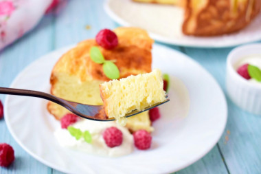 Вкусная запеканка из творога и изюма , фото 3