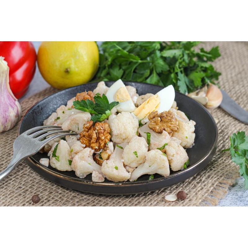 Салат из цветной капусты с грецкими орехами, фото 2