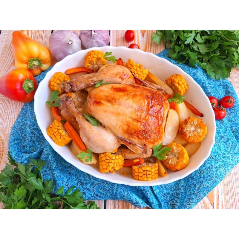 Курица в сметанном соусе с картошкой, фото 1