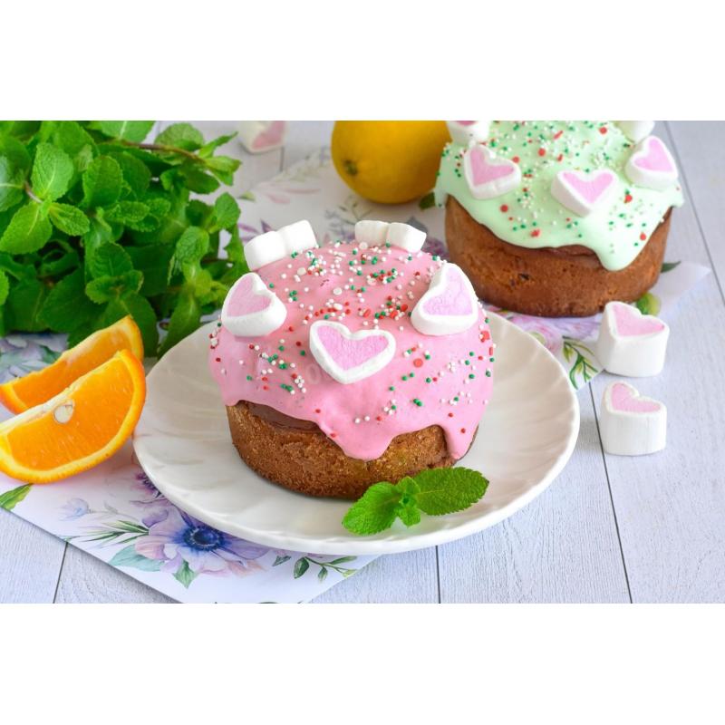 Кулич пасхальный с желатином
