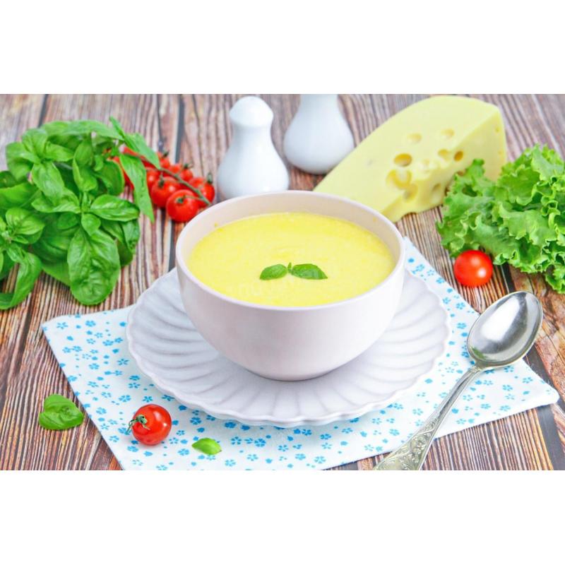 Сырный суп без мяса